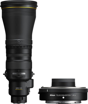 Nikon Z 600mm f4 TC VR S + teleconverter 1.4x