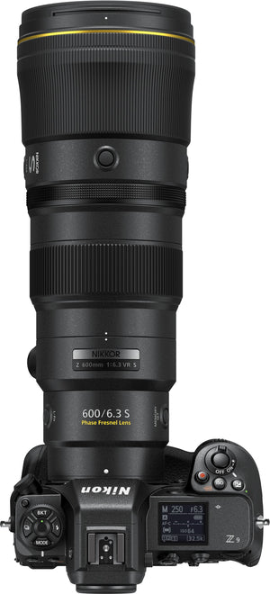 Nikon Z 600mm f6.3 PF VR S + teleconverter 1.4x