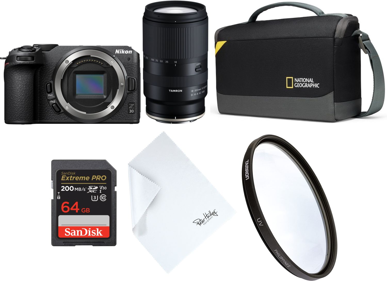 Nikon Z30 + Tamron 18-300mm f/3.5-6.3 WM Kit