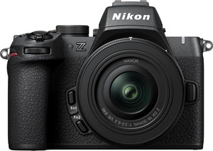 Nikon Z50II + DX 16-50mm f3.5-6.3 + Action T02 8x21 Binoculars (white)