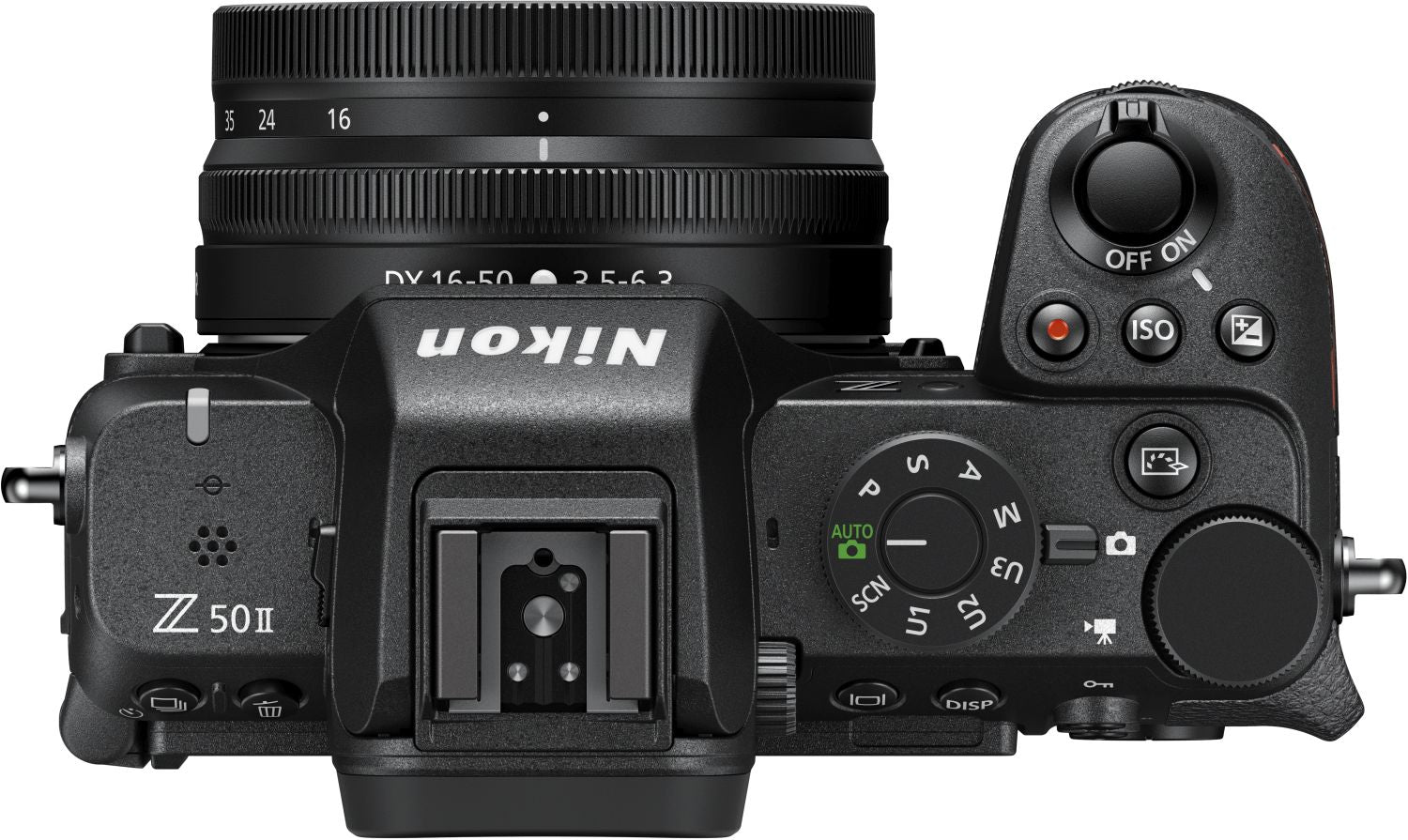 Nikon Z50II + DX 16-50mm f3.5-6.3 + Action T02 8x21 Binoculars (white)