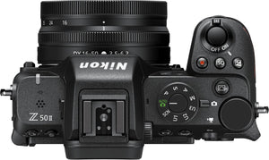 Nikon Z50II + DX 16-50mm f3.5-6.3 + Action T02 8x21 Binoculars (white)