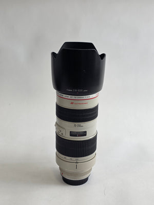 Canon EF 70-200mm f/2.8L USM usato con paraluce EW-83B - Giordano Photo usato garantito