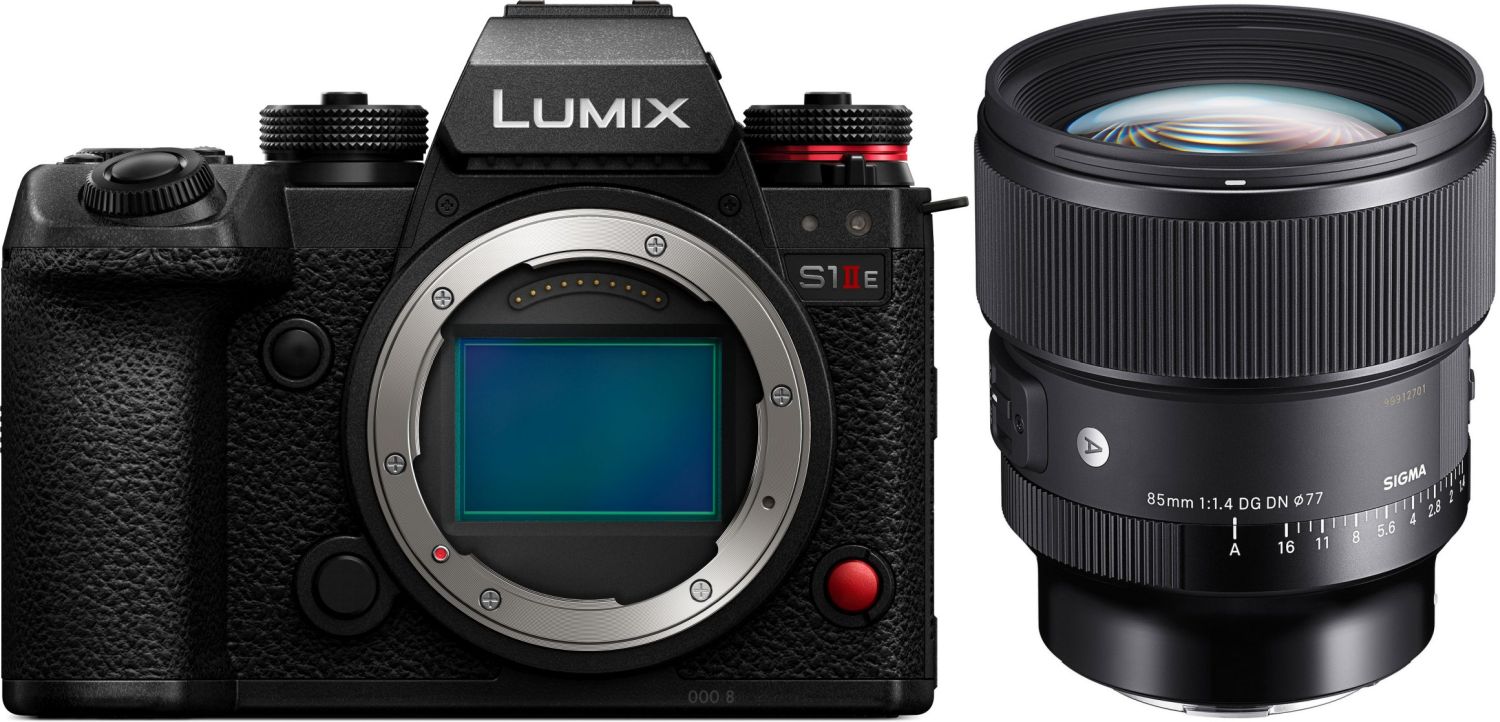 Panasonic Lumix DC-S1 IIE con Sigma 85mm f/1.4 DG DN Art L-Mount