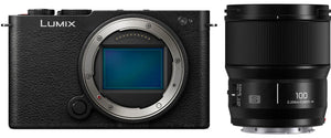 Panasonic DC-S9 black + Lumix S 100mm f/2.8 Macro