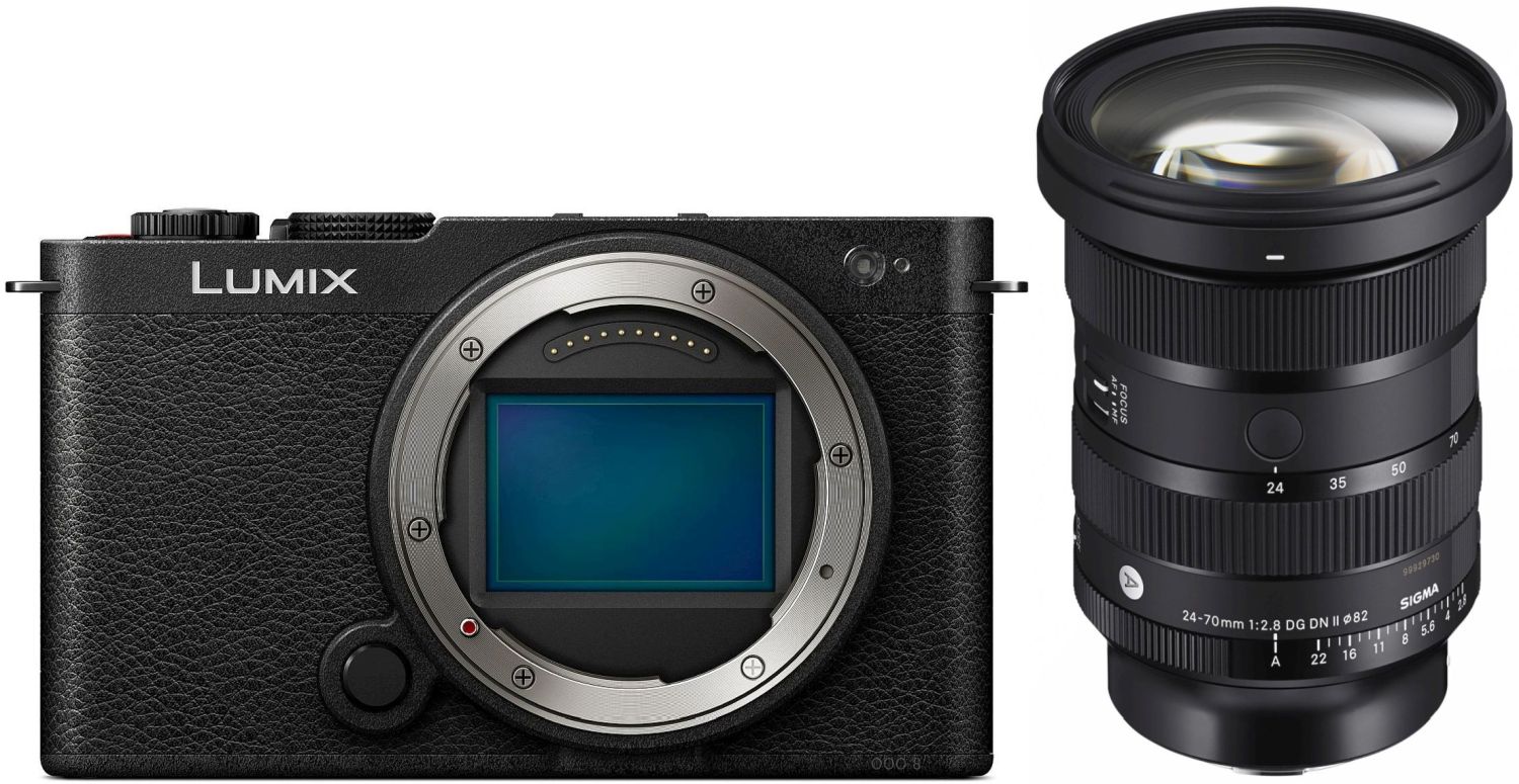Panasonic DC-S9 Black Sigma 24 70mm f/2.8 DG DN II Art L-Mount