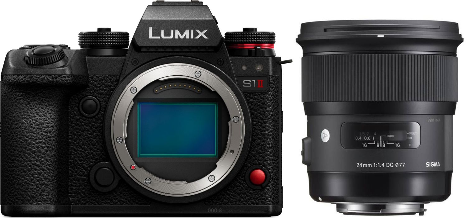 Panasonic Lumix DC-S1 II con Sigma 24mm f/1.4 Art L-Mount