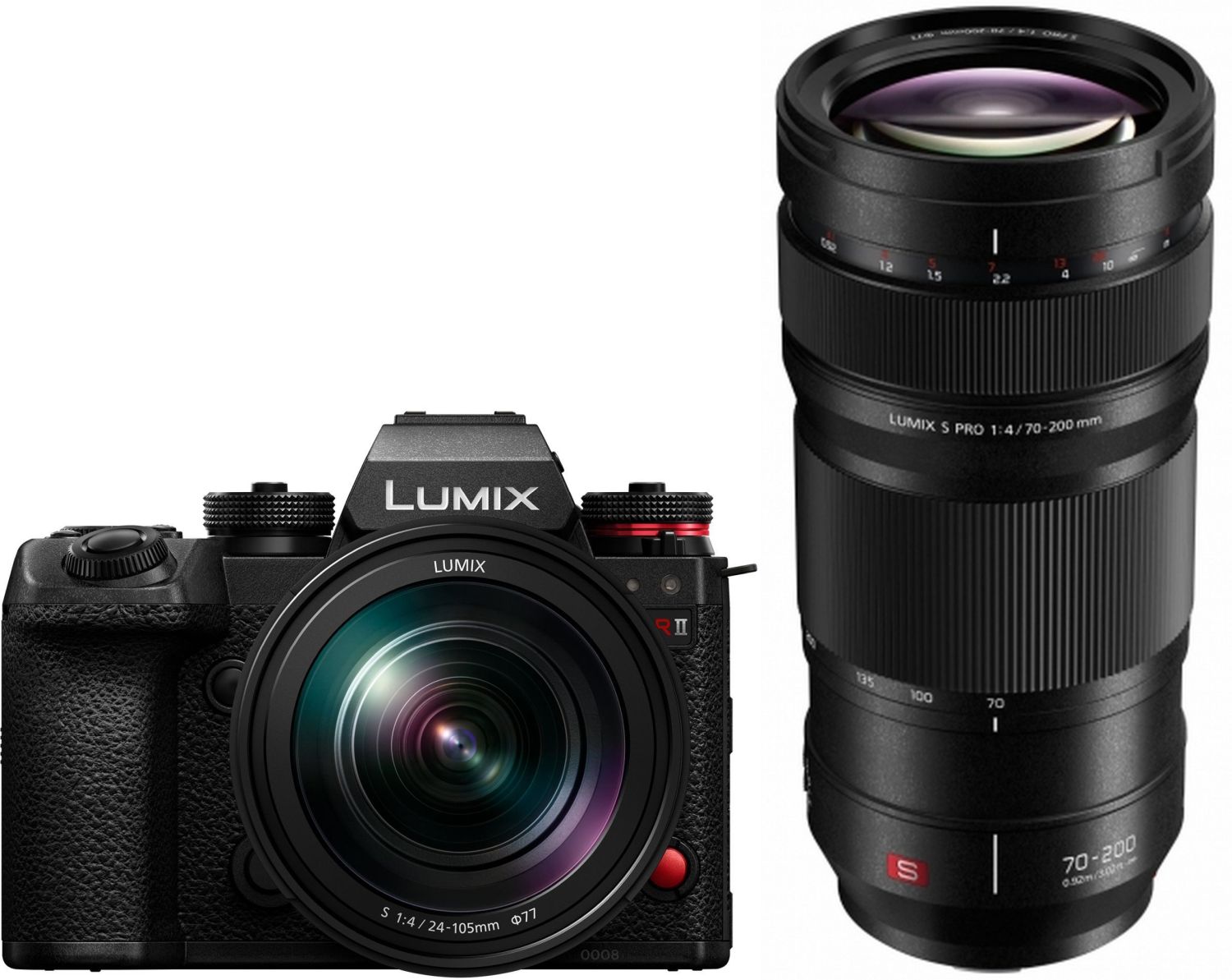 Panasonic Lumix DC-S1R II S 24 105mm f/4 S 70 200mm f/4.5 56 OIS