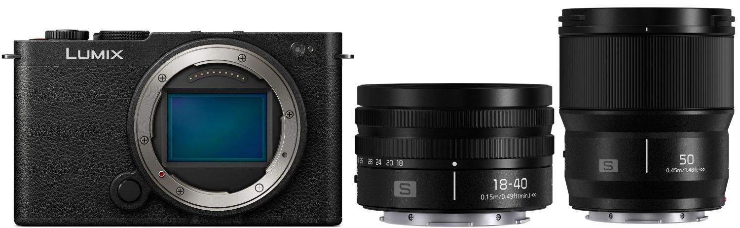 Panasonic Lumix DC-S9 Black S 18 40mm f/4.5 63 Lumix S 50mm f/1.8