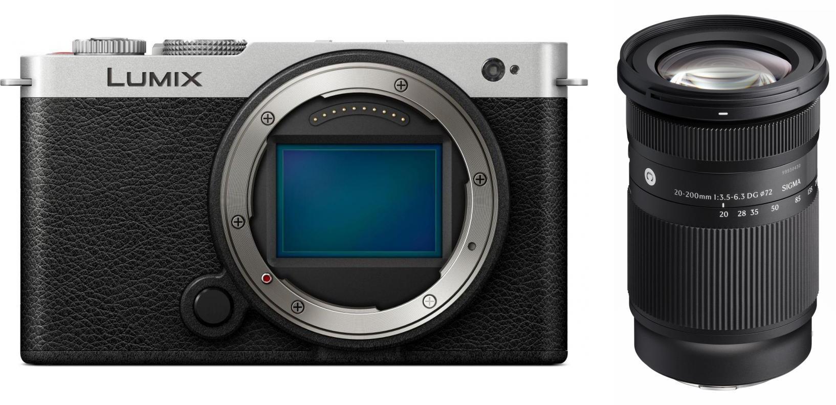 Panasonic Lumix DC-S9 Silver/Black Sigma 20 200mm f/3.5 63