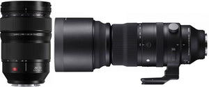 Panasonic Lumix S Pro 24-70mm f/2.8 + Sigma 150-600mm f/5.0-6.3 L-mount