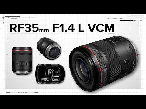 Canon RF 35mm F1.4 L VCM – obiettivo ibrido Serie L full frame per foto e video professionali