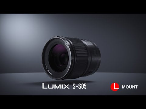 Panasonic Lumix S 85mm F1.8 obiettivo L-Mount full frame luminoso per ritratti e video professionali
