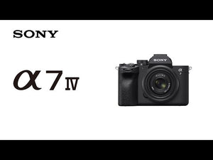Sony Alpha A7 IV – fotocamera mirrorless full frame 33 MP professionale per foto e video