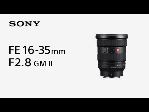 Sony FE 16–35mm F2.8 GM II – obiettivo grandangolare full frame Serie G Master professionale