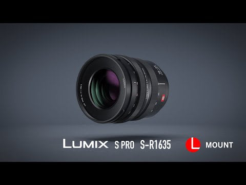 Panasonic Lumix S PRO 16–35mm F4 obiettivo zoom grandangolare L-Mount full frame serie PRO con qualità ottica Leica