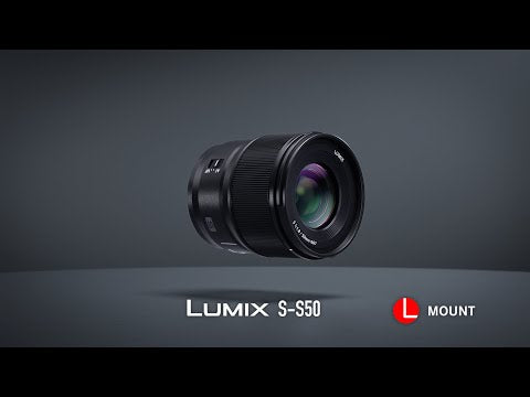 Panasonic Lumix S 50mm F1.8 obiettivo L-Mount full frame luminoso e compatto per mirrorless Panasonic Leica Sigma