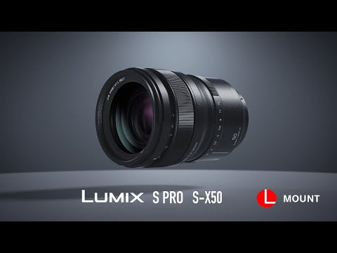 Panasonic Lumix S PRO 50mm F1.4 obiettivo a focale fissa L-Mount full frame serie PRO con qualità ottica Leica