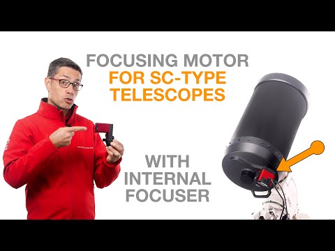Motore di messa a fuoco robotico PrimaLuceLab SESTO SENSO 3 SC per telescopi Schmidt-Cassegrain, EdgeHD e RASA con connessione USB-C e Wi-Fi