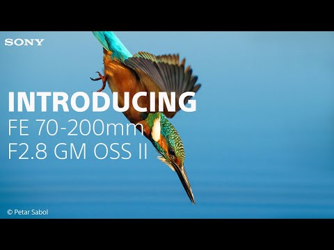 Sony FE 70–200mm F2.8 GM OSS II (SEL70200GM2.SYX) – teleobiettivo professionale Serie G Master con garanzia Sony Italia