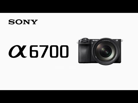 Sony A6700 Kit 16–50 mm mirrorless APS-C 26 MP 4K 120p