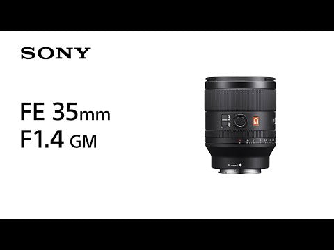 Sony FE 35mm F1.4 GM (SEL35F14GM.SYX) – obiettivo grandangolare luminoso Serie G Master full frame per Sony E-Mount