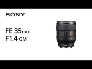 Sony FE 35mm F1.4 GM (SEL35F14GM.SYX) – obiettivo grandangolare luminoso Serie G Master full frame per Sony E-Mount