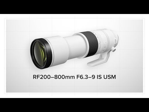 Canon RF 200–800mm F6.3–9 IS USM – super teleobiettivo zoom full frame per fauna e sport