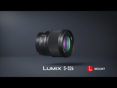 Panasonic Lumix S 24mm F1.8 obiettivo L-Mount full frame grandangolare luminoso per foto e video professionali