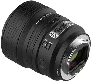 Rollei AF 85mm f/1.8 Sony FE - foto prodotto Giordano Photo