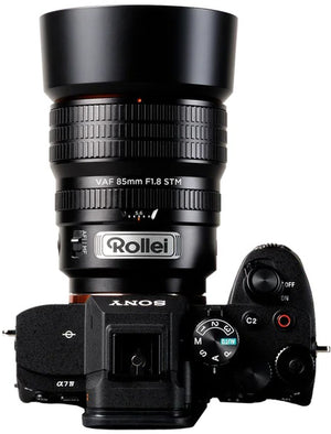 Rollei AF 85mm f/1.8 Sony FE - foto prodotto Giordano Photo