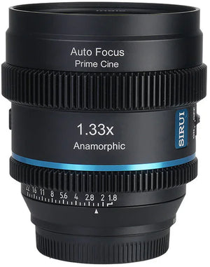 SIRUI AF 20mm T1.8 1.33X S35 Z-Mount Blue