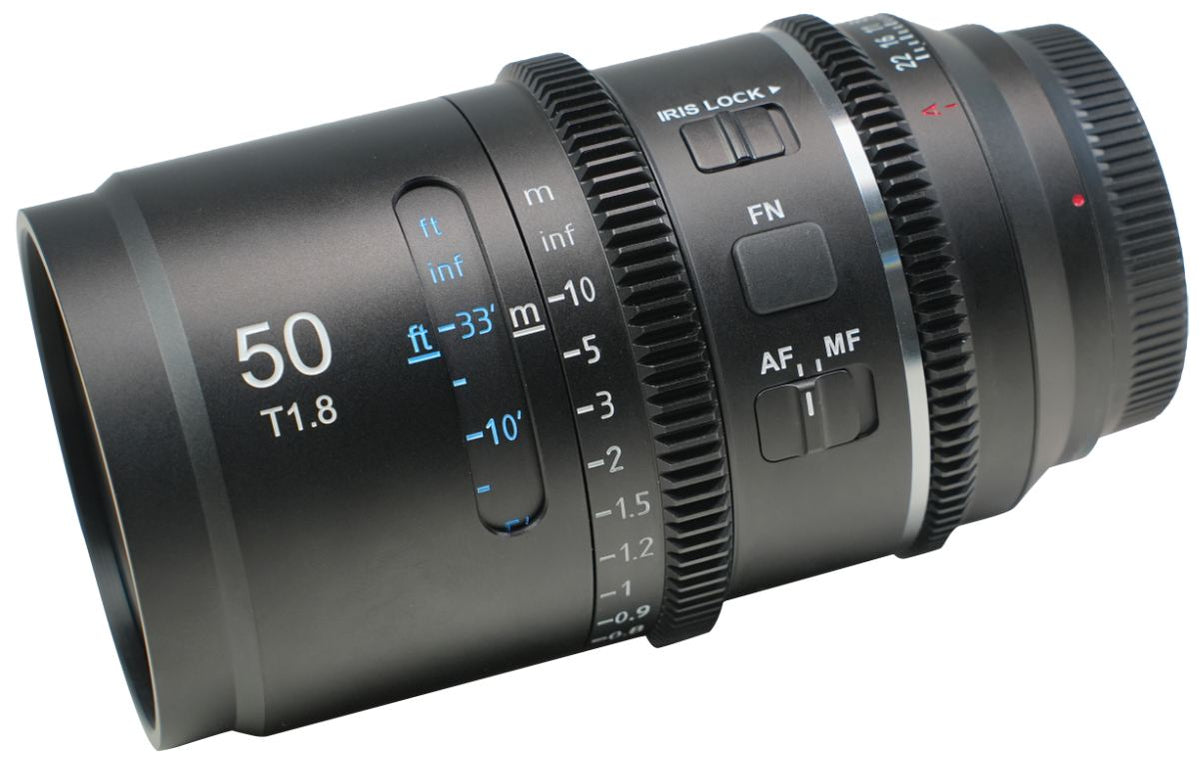SIRUI Astra 50mm T1.8 1.33x Full Frame E Mount NF