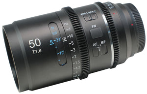 SIRUI Astra 50mm T1.8 1.33x Full Frame E Mount NF