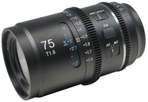 SIRUI Astra 75mm T1.8 1.33x Full Frame E Mount NF