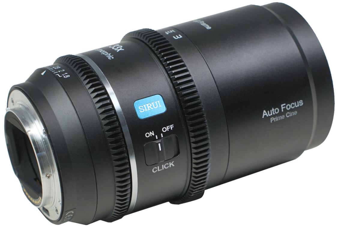 SIRUI Astra 75mm T1.8 1.33x Full Frame E Mount NF