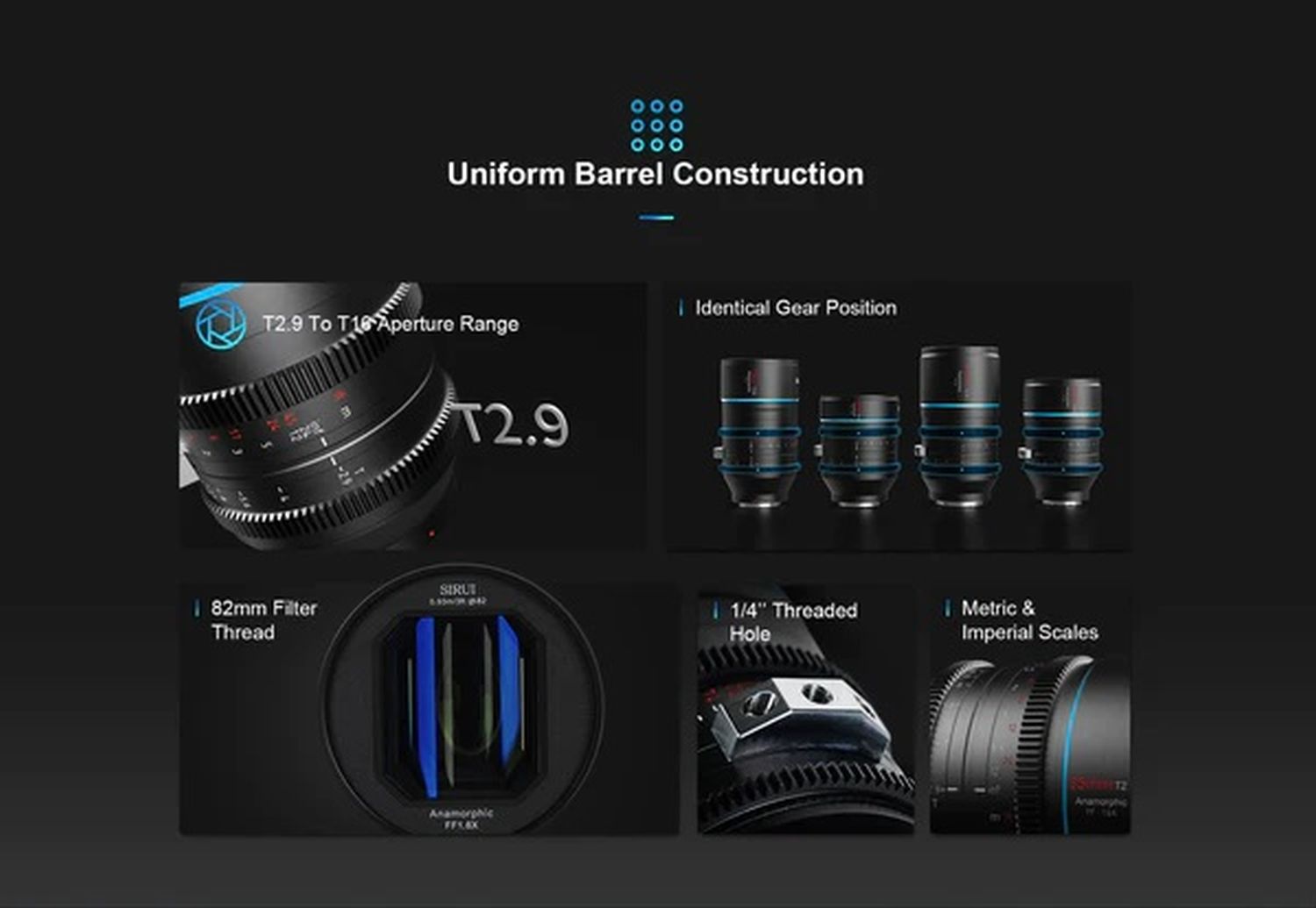 SIRUI Venus Z35 35mm T2.9 1.6x anamorphic for Nikon Z