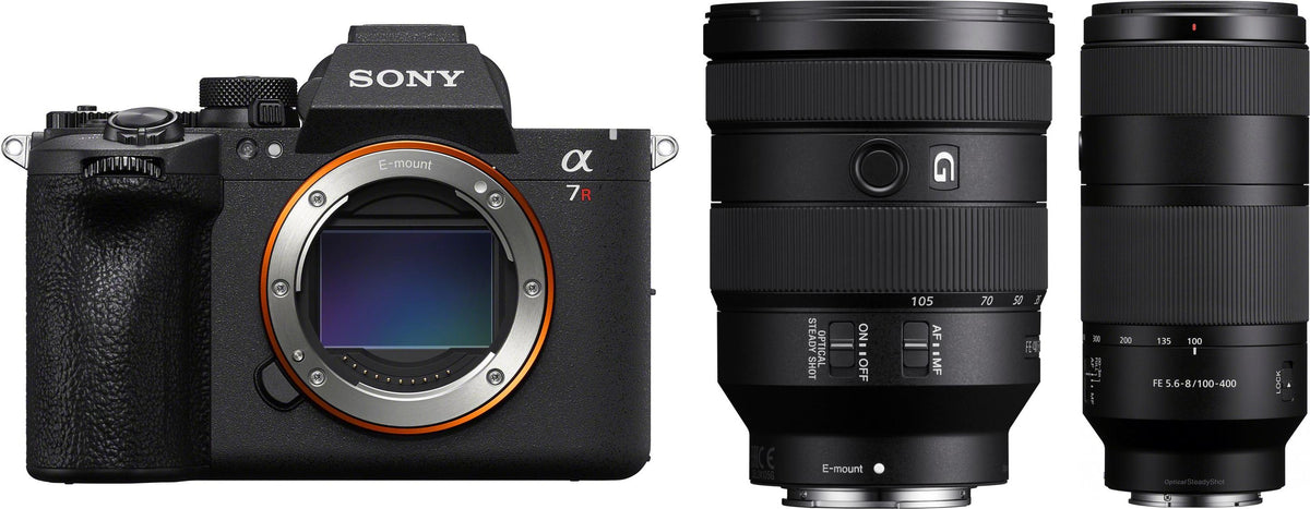 Sony Alpha 7R VI + 24-105mm f/4 G OSS + 100-400mm f/5.6-8 OSS