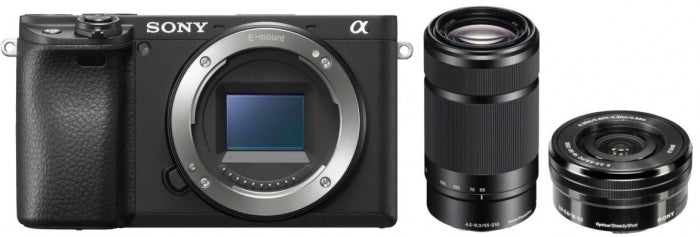 Sony Alpha ILCE-6400 + 16-50mm OSS + SEL 55-210mm f/4.5-6.3 OSS