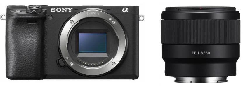 Sony Alpha ILCE-6400 con FE 50mm f/1.8