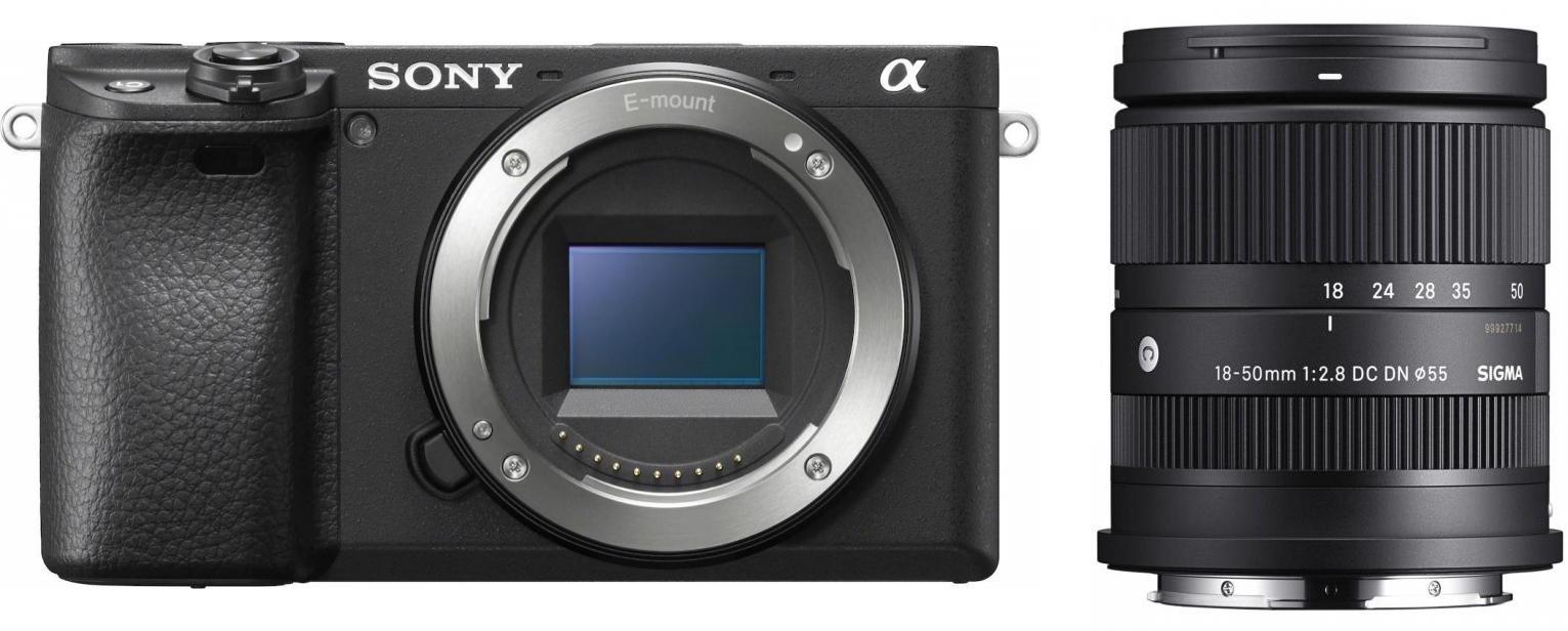 Sony Alpha ILCE 6400 Sigma 18-50mm f/2.8 DC DN C