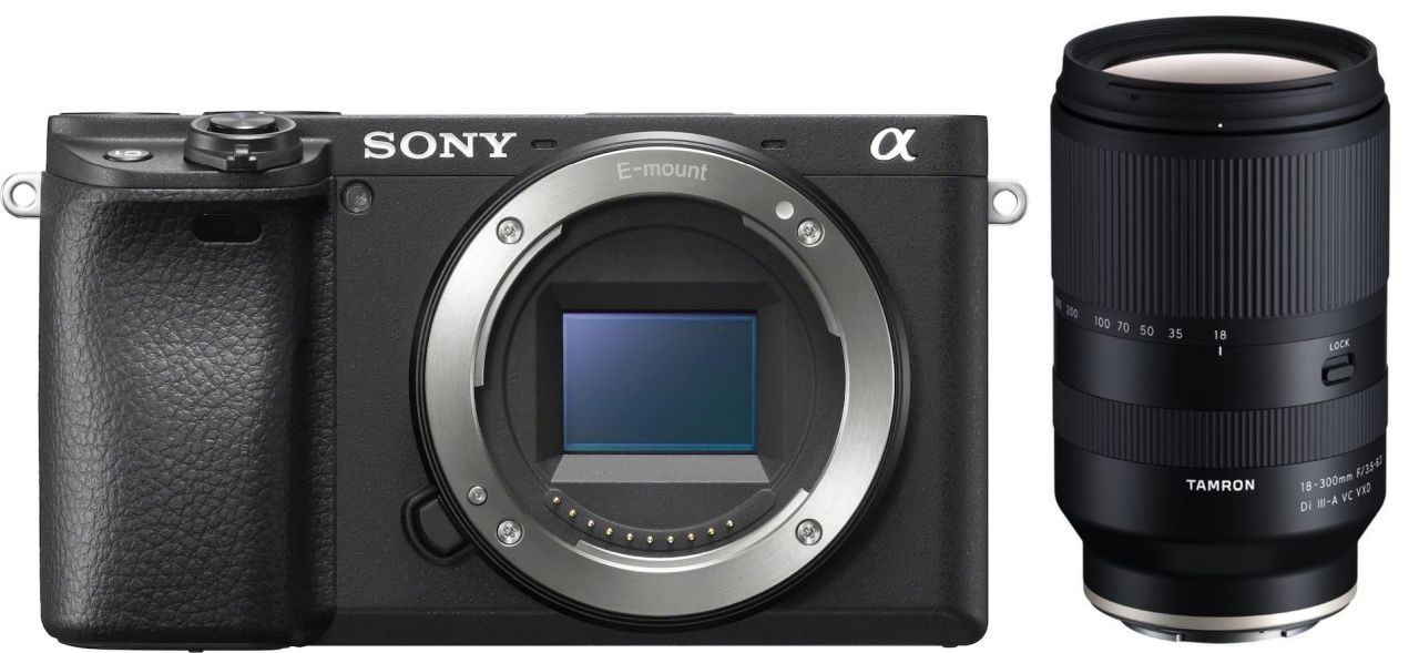 Sony Alpha 6400 con Tamron 18-300mm f/3.5-6.3 Di III A VC VXD