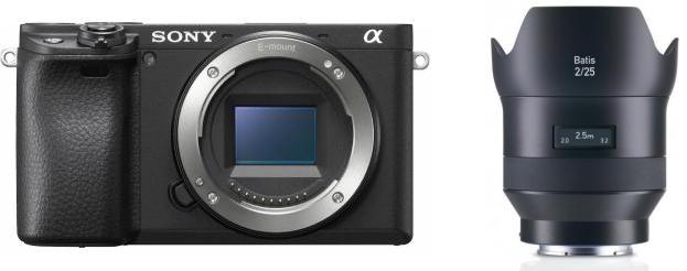 Sony Alpha 6400 con Zeiss Batis 25mm f/2