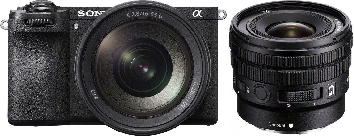 Sony Alpha ILCE-6700 + 10-20mm + 16-55mm f/2.8 G