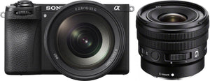 Sony Alpha ILCE-6700 + 10-20mm + 16-55mm f/2.8 G
