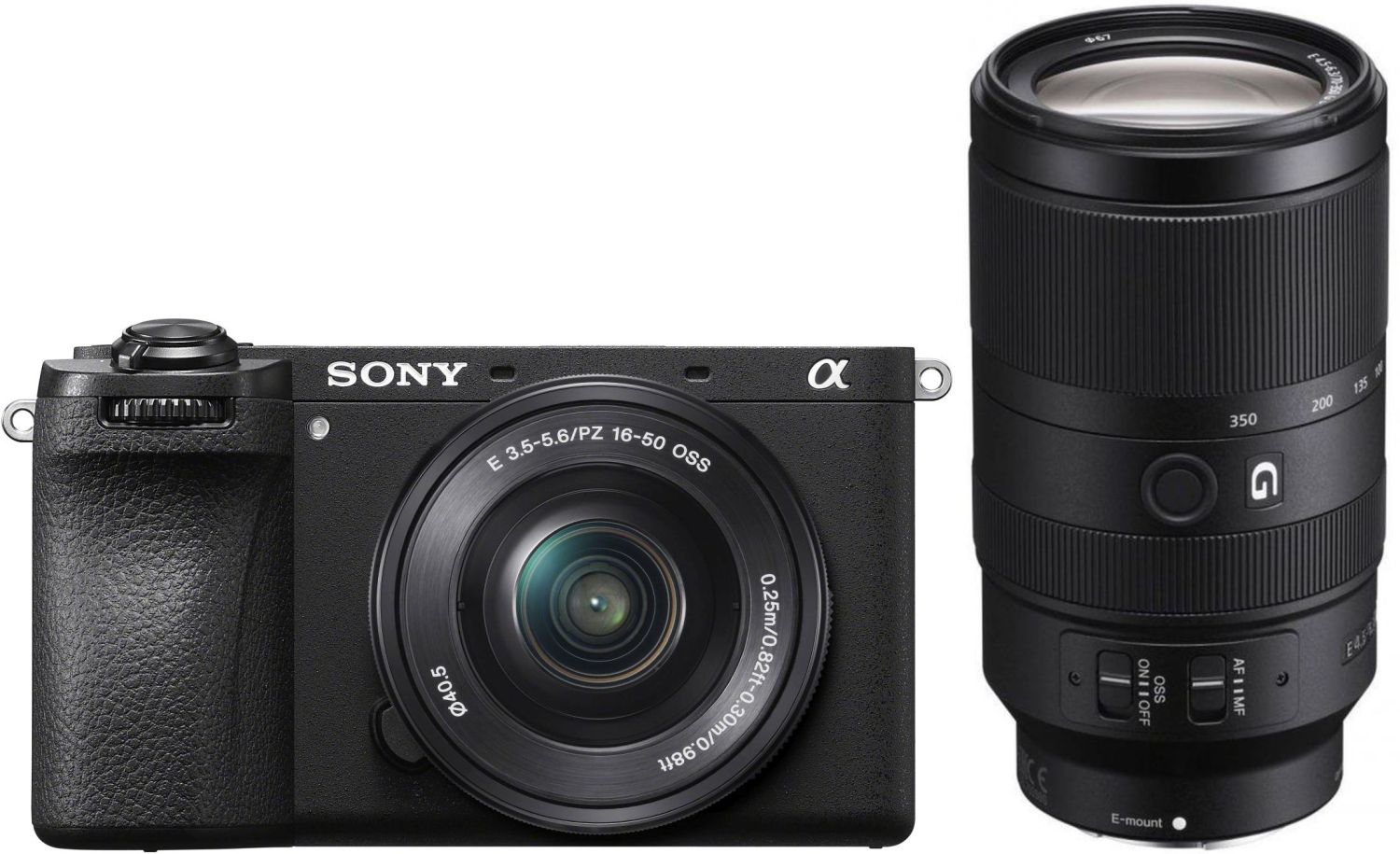 Sony Alpha 6700 con 16-50mm 70-350mm