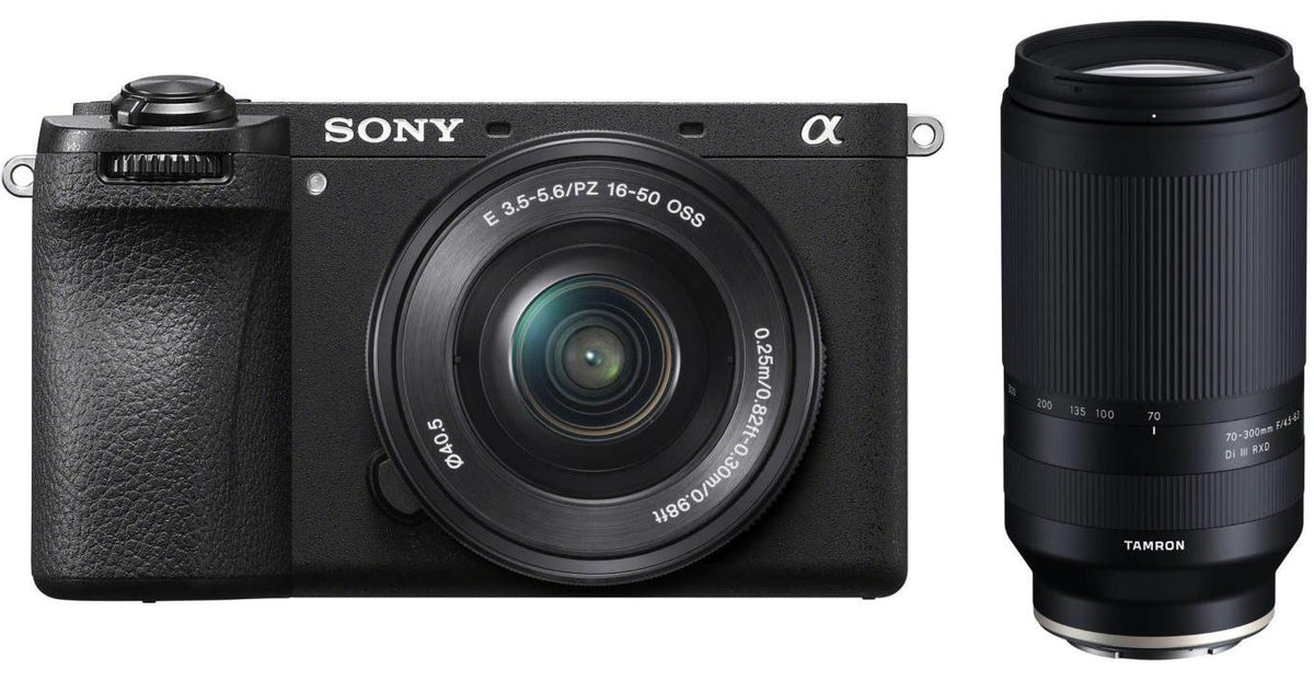 Sony Alpha ILCE-6700 + 16-50mm + Tamron 70-300mm f/4.5-6.3 Di III RXD