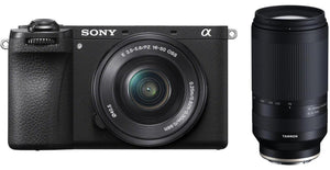 Sony Alpha ILCE-6700 + 16-50mm + Tamron 70-300mm f/4.5-6.3 Di III RXD