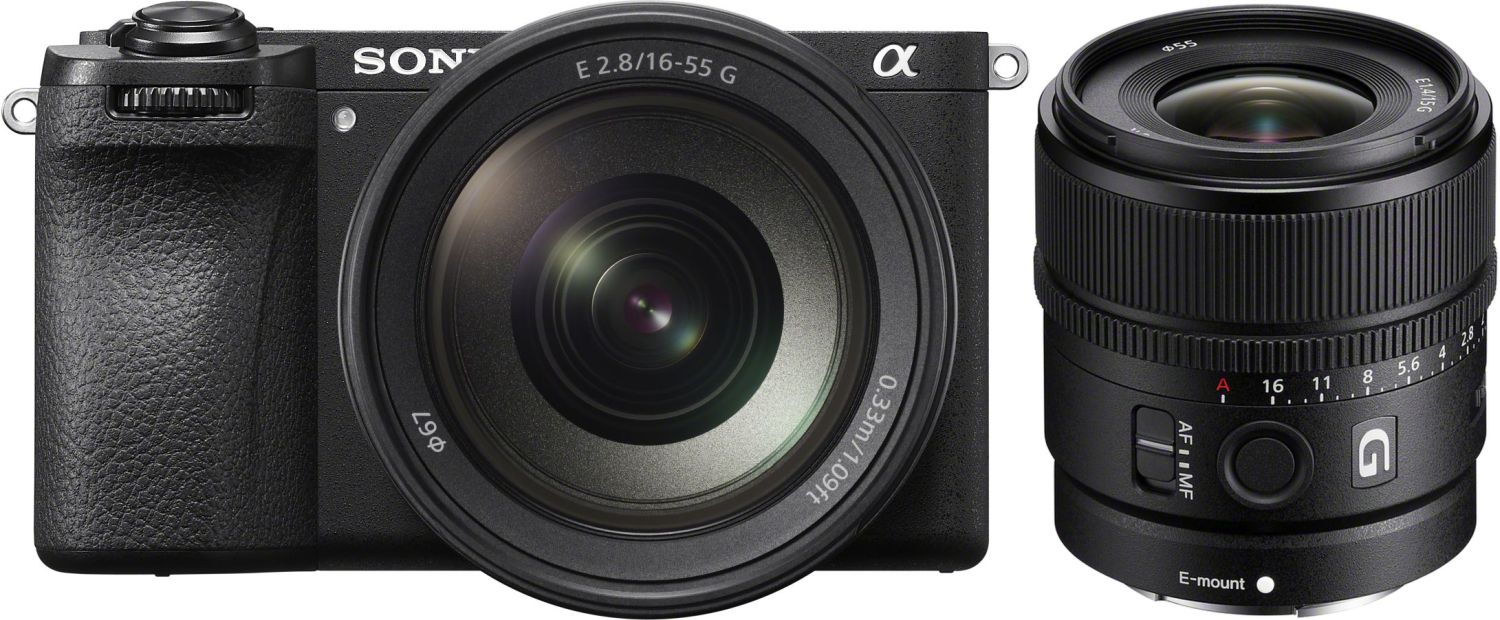 Sony Alpha 6700 con 16-55mm 15mm f/1.4 G