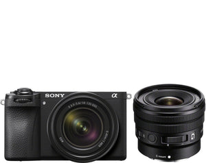 Sony Alpha ILCE-6700 + 18-135mm + PZ 10-20mm f/4.0 G